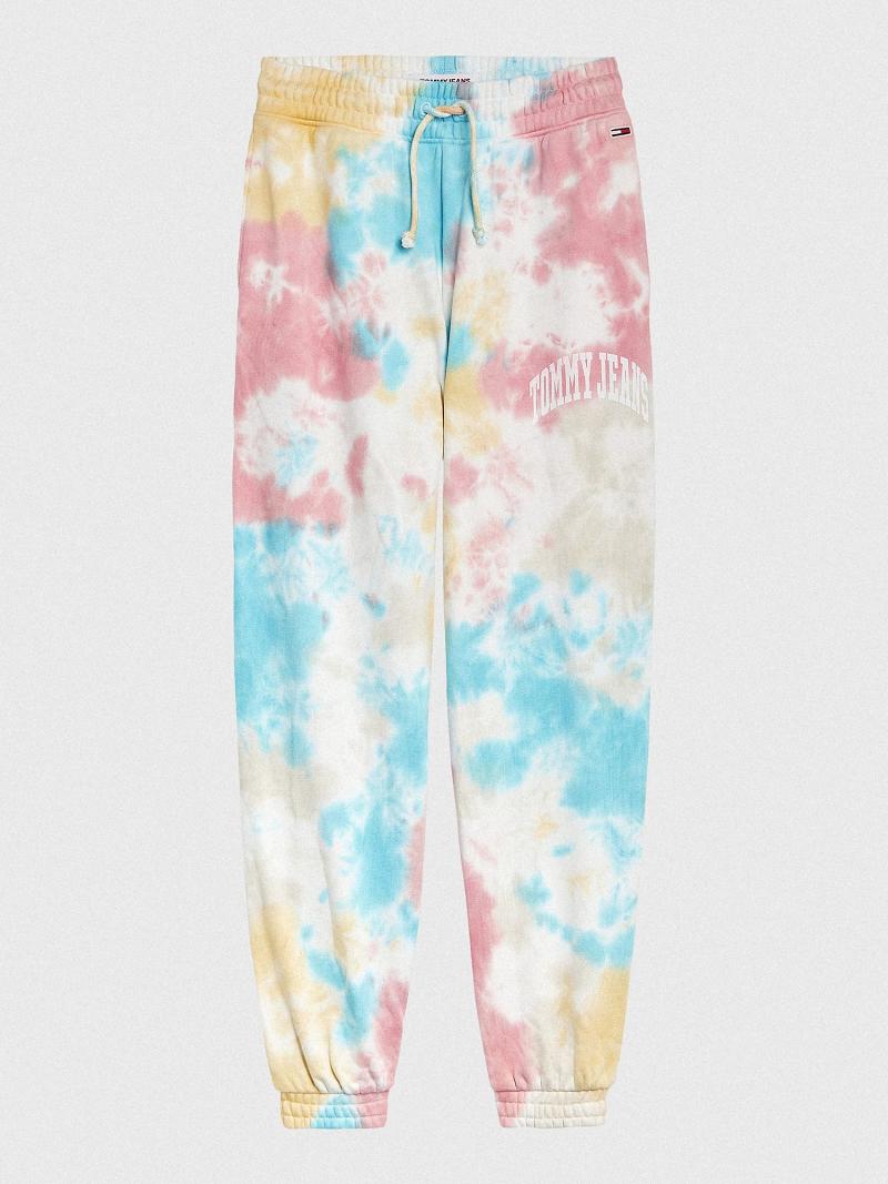 Női Tommy Hilfiger Tie-Dye Sweatpant Nadrág Színes | HU 258GSO